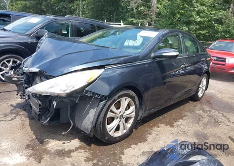 2013 Hyundai Sonata Limited из США, поврежденный, VIN 5NPEC4AC2DH580261